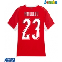 Švicarska Zeki Amdouni #23 Domaci Dres za Ženska SP 2026 Kratak Rukav
